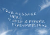write your message in the sky  small1