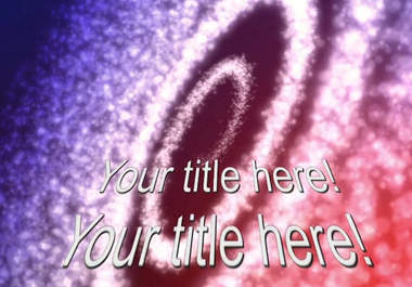 create an awesome YouTube animated video intro with your title big1