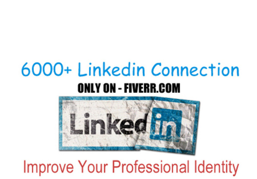 give You 6000 LinkedIn Connections From Real People Who Will Add Value To Your Professional Network big1