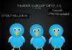 increase 2000 REAL twitter followers for you within 24 hours