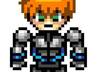 create a mini sized pixel warrior portrait of you small1