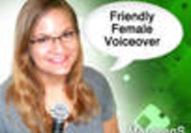 provide a friendly female voice for your voicemail big1