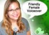 provide a friendly female voice for your voicemail small1