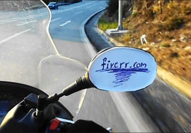 video record a Road Trip with your message on my Motorcycle big1