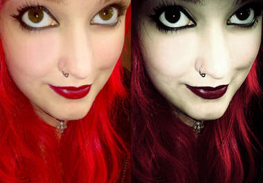 edit your photo in a Gothic Vampire style big1