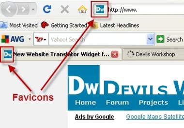 make your logo or graphic a favicon to use on your website big1