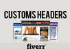 design a header for your niche blog in 24hrs