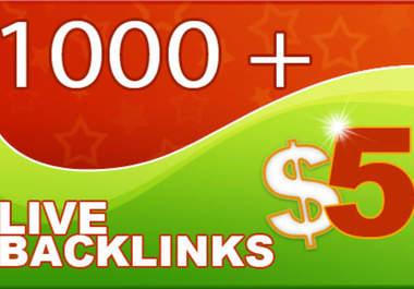 create 1000+ LIVE Links from Unique Blogs and Lindexing big1