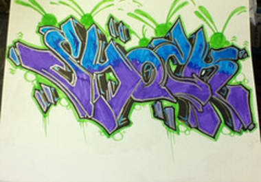 piece your name up in graffiti big1