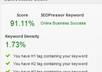increase seo score of your three blog posts to 80 percent or more using seo pressor plugin