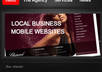 make a 3 page mobile website for your business small1