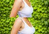 make yours or your partners boobs look bigger or smaller in two pictures