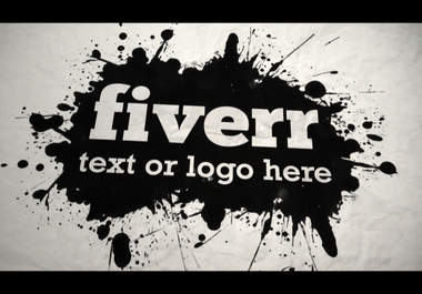 edit this PAINT drop text animation video showcasing your message big1
