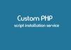 do any php script installation and integration like mybb or wordpress