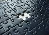 speed write your message in blue puzzle pieces on video