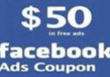 give you 50usd Facebook ads Voucher big1