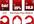 give you 3 Christmas Price Stickers