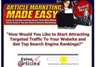 give you Article Marketing Made Easy Videos, Software, Bonuses with Master Resale Rights big1
