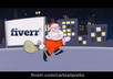 make your logo be part of a christmas story video small1
