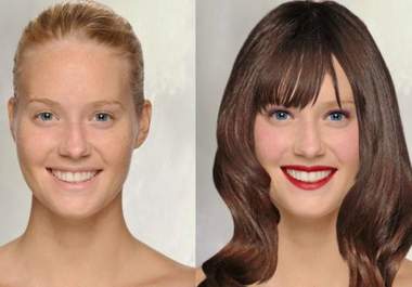 do a makeover and send your picture in 3 different hairstyles and makeup just like a Hollywood Star big1
