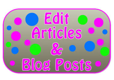 look over and edit any article or blog post for you big1