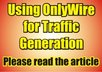 register all over 30 social networking account that mentioned in Onlywire