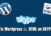 fix any Wordpress and HTML coding on skype in 30 mins