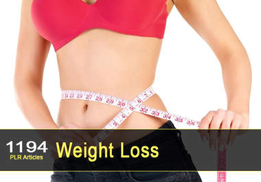give you 1194 PLR Articles on Weight Loss and Dieting big1