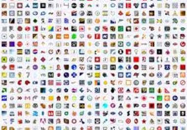 create 5 favicons for your web site big1
