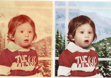 photoshop, Retouch, Color correct, restore any photo big1