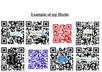 create a UNIQUE custom Qr code with your colors and logo / picture small1