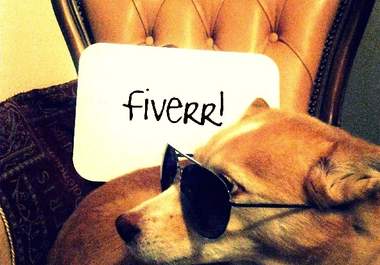 have my lovely dog  hold your message big1