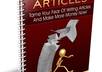 teach you how to write killer ARTICLES and make over 100 dollars a day online guaranteed just small1