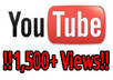 give Your Video 1,500+ Real Human Youtube Views small1