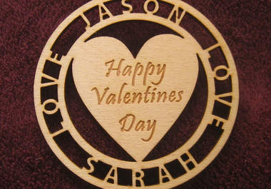 create a digital pattern of your names in this circle of love big1