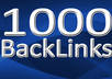 build 1000 GUARANTEED Verified Backlinks To Your Site + Extra Bonus