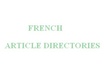 give you a list of 107 French article directories