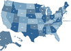 give you media contacts for tv, radio, and newspaper from one US state