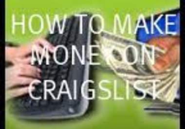 give You A Make Money off Craigslist Complete Uptodate Video Course big1