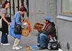 buy 10 dollars worth of food for a homeless person