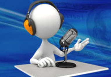 record a voice message up to 5  minutes in length, with a slight HUNGARIAN accent for your business or personal use big1