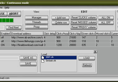 give you the one million clicks software big1