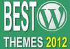 suggest, provide you best wordpress theme in 2011 and 2012