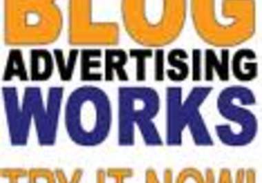 advertise your website,blog or any one of your product in my blog for one year big1