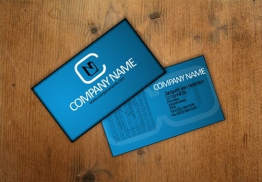 design elegant business card just big1