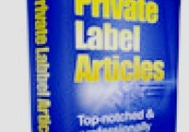 give over 100k PLR Articles + 34 adsense ready to go websites + guides on how to use and earn big1