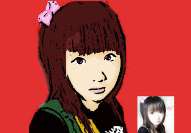 make a cartoon or a painting of your photo with color or black and white big1