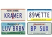 show your message on license plates small1