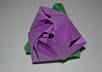 fold a magic rose cube