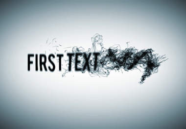create this elegant INK text typography motion graphics big1